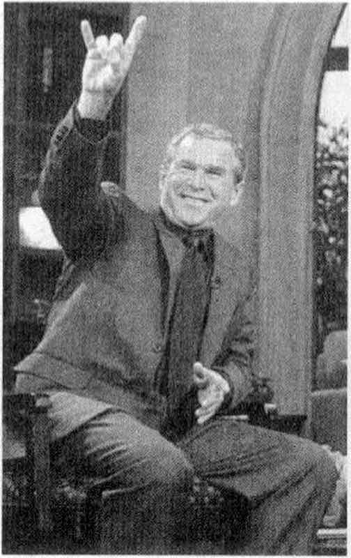 George W. Bush cuernos 1