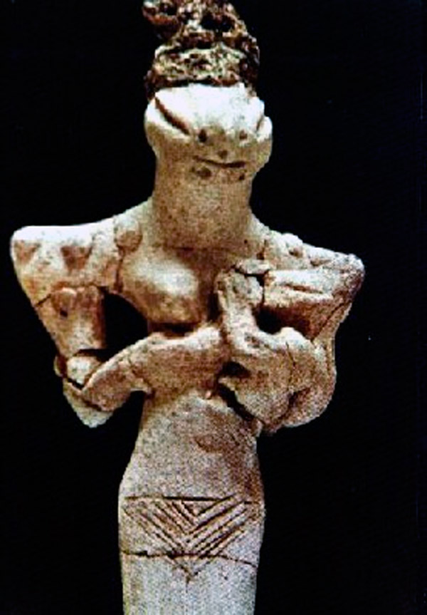 Figurín reptiliano