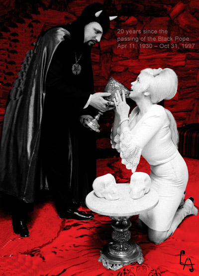 Anton LaVey con Jane Mansfield