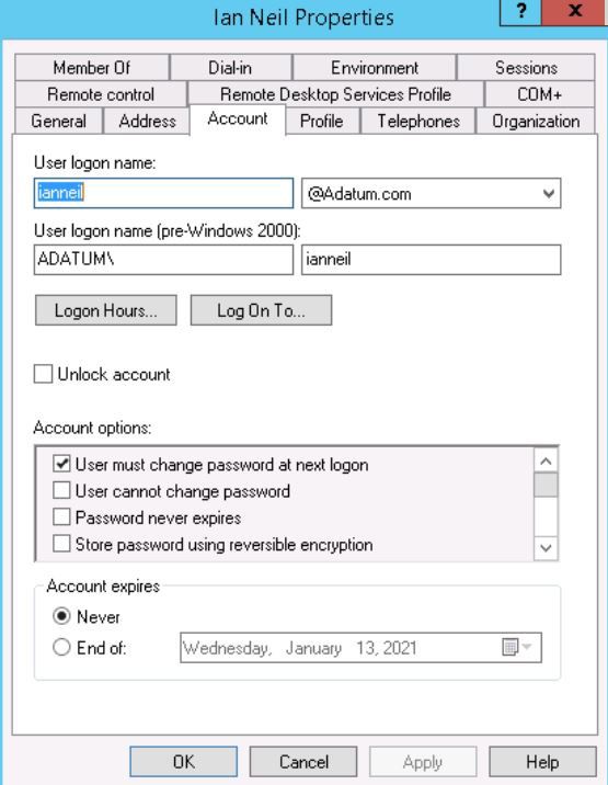 Figure 3.21 – Account expiry 