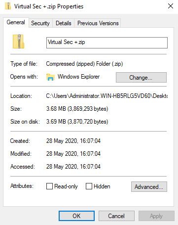 Figure 1.7 – Time stamps 