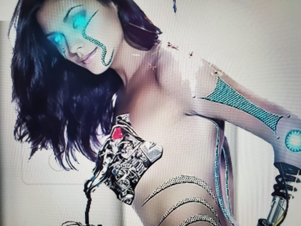 Robot Connects with Human Bio-Digital Network