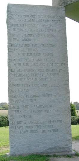 http://vigilantcitizen.com/wp-content/uploads/2010/11/Georgia_Guidestones_English_Full.jpg