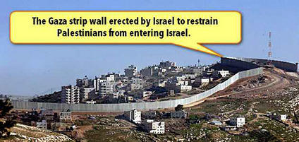Gaza-wall-blockade