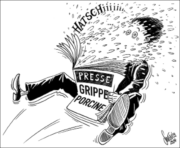 Description : Cartoon_3_SWEN_Presse_Grippe_hatschiiii.png